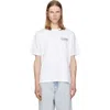 Amiri Cotton Stacked Bones T-shirt In White