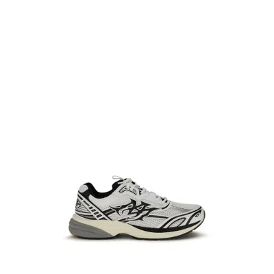 Amiri White Calf Leather Bos Taurus Athletic Sneakers