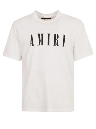 Amiri White Cotton Jersey T-shirts