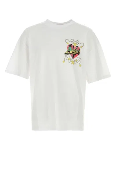 Amiri White Cotton Oversize T Shirt