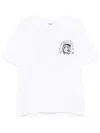 Amiri Lion Outline T-shirt In White