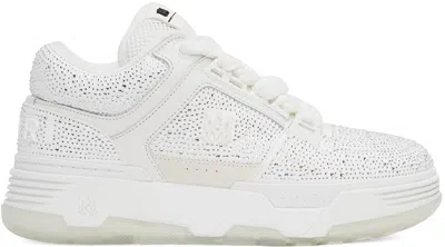 Amiri White Crystal Ma-1 Sneakers