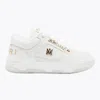 Amiri White Sneakers With Logo Patch On The Side And Logo Lettering On The Rear In Leather Man