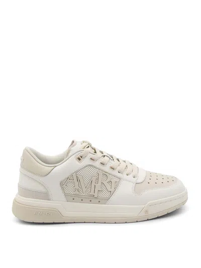 Amiri Logo-embellished Low-top Sneakers In White