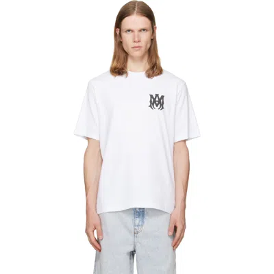 AMIRI WHITE MA CORE LOGO T-SHIRT