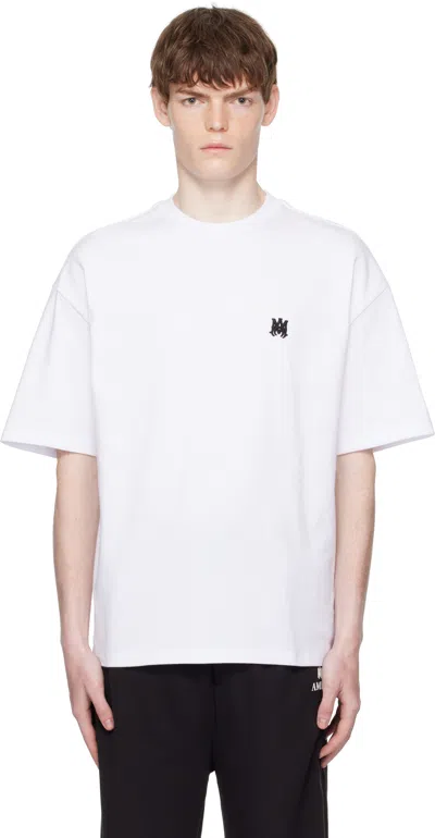 Amiri White Ma Skater T-shirt