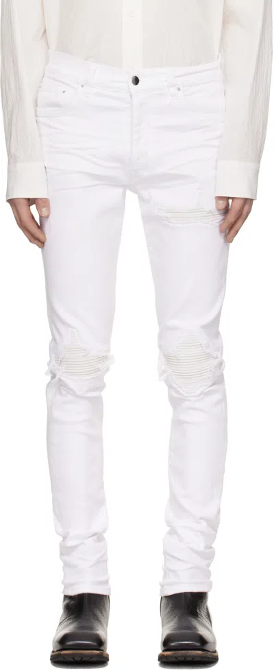 Amiri White Mx1 Jeans
