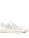 Amiri Skel Top Low Sneakers In White