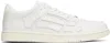 Amiri Skel Top Low Sneakers With Sleek Design In White