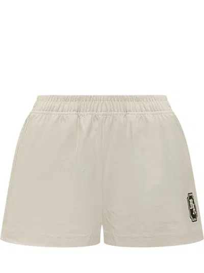 Amiri Ma Chateau Logo Sweatshorts Back Pocket In White