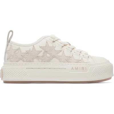 Amiri White Stars Court Low Sneakers