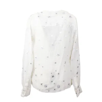 Amiri White Stars Fil Coupe Wrap Shirt