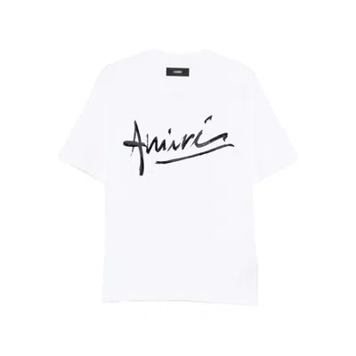 Amiri White T-shirts & Vests Men In Multi