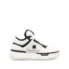 Amiri White Low Top Sneakers With Logo Patch On Side And Tongue In White