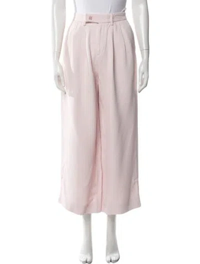 Pre-owned Amiri Wide Leg Pants In Pink