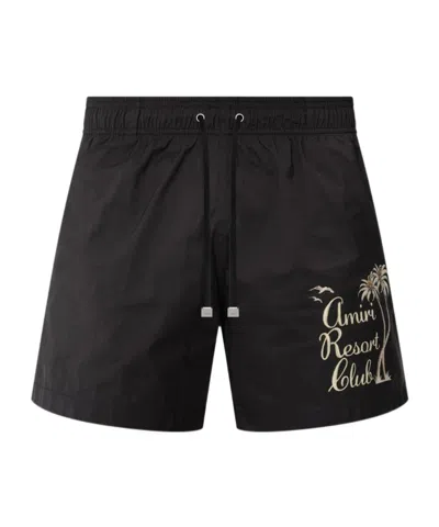 AMIRI WIDE-LEG SWIMMING TRUNKS