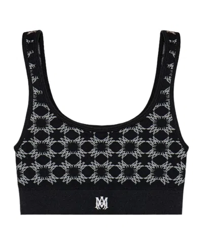 AMIRI MA QUAD-MONOGRAM BRA