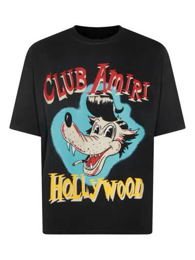 AMIRI WOLF OVERSIZED T-SHIRT
