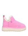 Amiri Malibu Logo-plaque Suede Boots In Pink