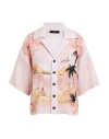 Amiri Woman Cardigan Pink Size L Cotton In Pink