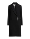 Amiri Woman Coat Black Size M Wool, Nylon In Black