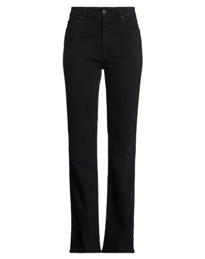 Amiri Woman Jeans Black Size 24 Cotton, Elastane