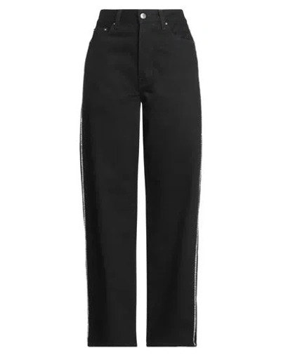 Amiri Woman Jeans Black Size 28 Cotton