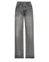 Amiri Woman Jeans Black Size 29 Cotton In Black