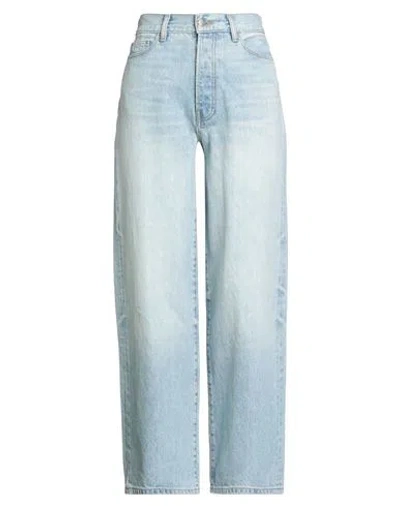 Amiri Woman Jeans Blue Size 29 Cotton