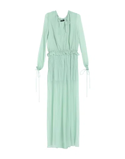 Amiri Long Dresses In Green