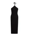 Amiri Woman Midi Dress Black Size M Cotton, Silk In Black