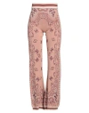 Amiri Elastic Waist-edge Casual Pants In Pink