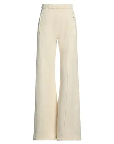 Amiri Woman Pants Beige Size M Cotton