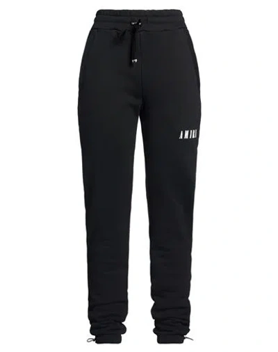 Amiri Woman Pants Black Size S Cotton