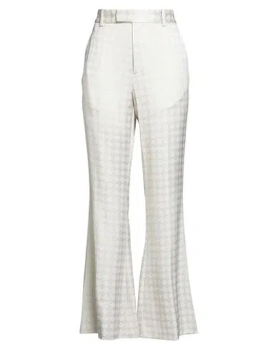 Amiri Woman Pants Cream Size 2 Viscose, Wool, Elastane In White