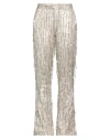Amiri Woman Pants Light Grey Size 10 Viscose, Acrylic In Grey