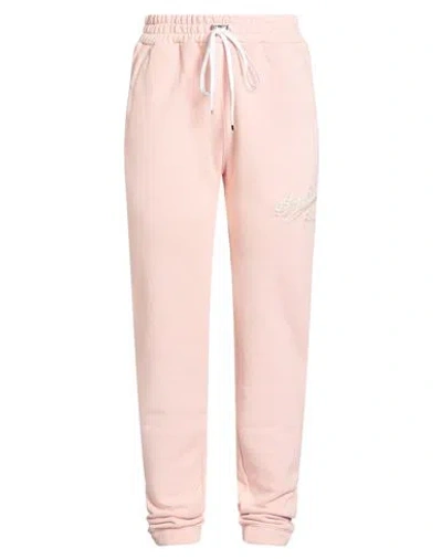 Amiri Woman Pants Light Pink Size L Cotton In Multi