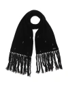 Amiri Woman Scarf Black Size - Cashmere In Black