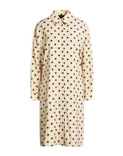 Amiri Woman Shirt Beige Size M Wool, Polyamide, Elastane In Neutral