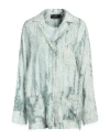 Amiri Woman Shirt Green Size M Viscose In Green