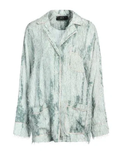 Amiri Woman Shirt Green Size M Viscose