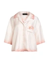Amiri Woman Shirt Pink Size Xl Silk