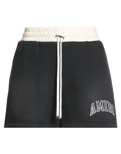 Amiri Woman Shorts & Bermuda Shorts Black Size L Cotton