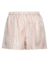 Amiri Woman Shorts & Bermuda Shorts Blush Size L Silk In Pink