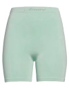 Amiri Woman Shorts & Bermuda Shorts Light Green Size Xxs Polyamide, Elastane