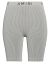 Amiri Woman Shorts & Bermuda Shorts Off White Size S Polypropylene, Polyamide, Elastane In Grey