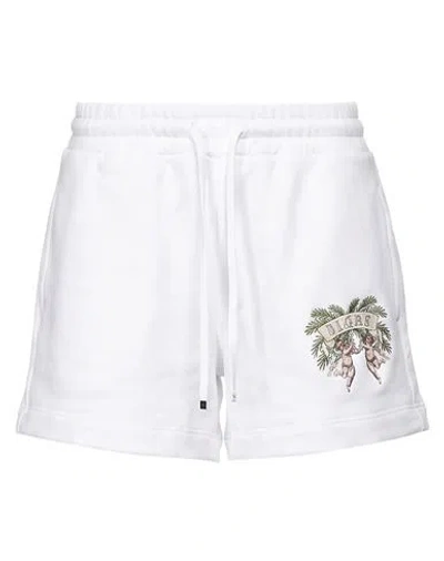 Amiri Woman Shorts & Bermuda Shorts White Size Xs Cotton