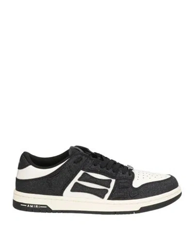 Amiri Woman Sneakers Black Size 9 Leather