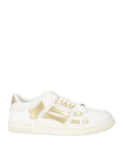 Amiri Woman Sneakers White Size 10 Leather