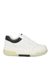 Amiri Woman Sneakers White Size 8 Leather In White